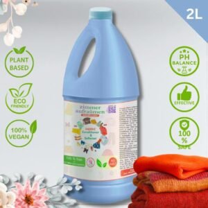 Fabric Conditioner & Softener 2 L |100% Vegan- No Animal Tallow Based