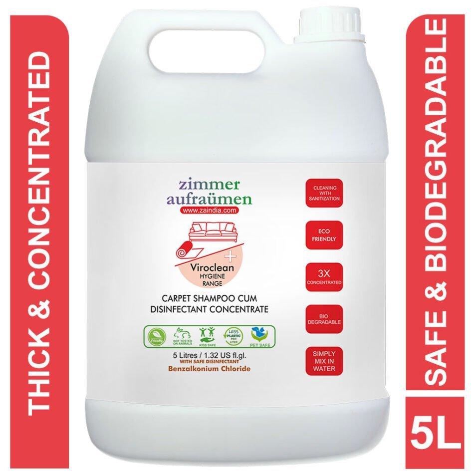 Carpet & Upholstery Shampoo Concentrate 5 Liters