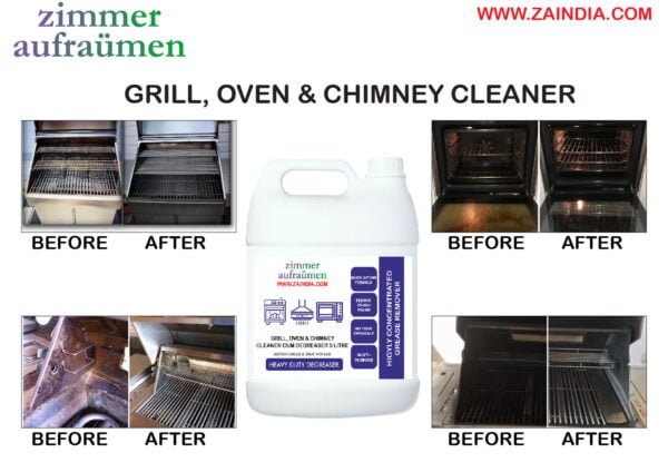 Grill cleaner Before and after 5 Litre 01