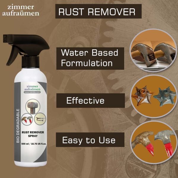 Rust Remover Liquid Chemical Spray – 500 ml 2