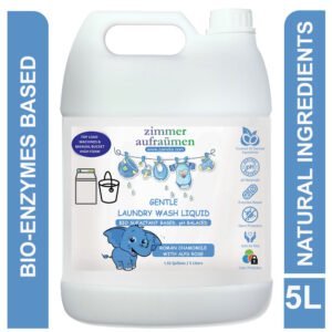Plant Based Baby’s Clothes Liquid Detergent-Top Load Machine – 5L