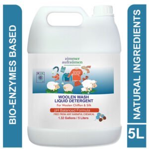 Liquid Detergent For Woolen, Silk, Chiffon (5L) For Top Load Machine