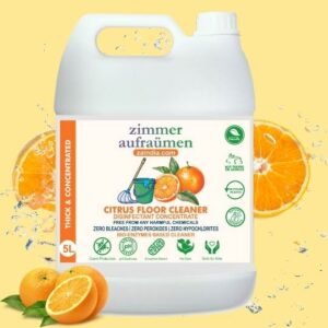 Concentrated Floor Cleaner Citrus Lemon – 5 Liters