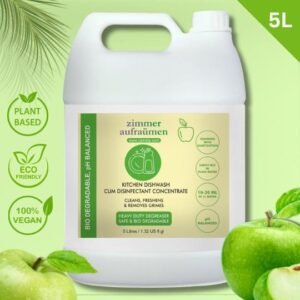 Manual Dishwashing (Green Apple) Liquid Detergent-5 Liters