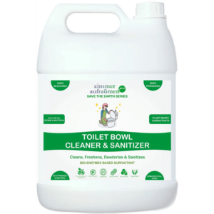 Zimmer Aufraumen Pro Toilet Bowl Cleaner & Sanitizer 5Lit. With Bio Enzymes