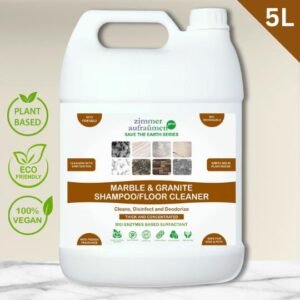 Marble & Granite Shampoo/Floor Cleaner 5 Liter – Plant Based Organic Surfactant