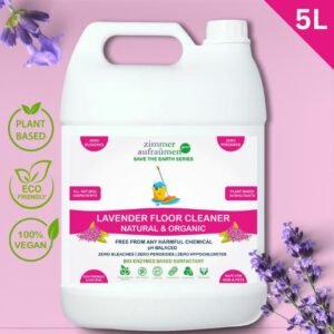 Zimmer Aufraumen Pro Floor Cleaner Lavender (Natural & Organic, Bio-Enzymes Based, 5L)