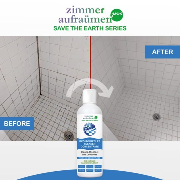 Zimmer Aufraumen Pro Bathroom Tiles Cleaner Concentrate 450ml Bio Enzymes Based Surfactant