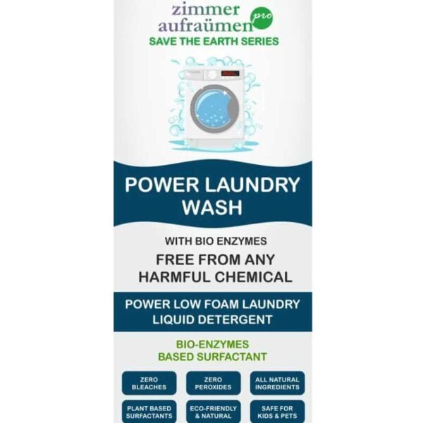 Zimmer Aufraumen Pro Power Laundry Wash450ml With Bio Enzymes