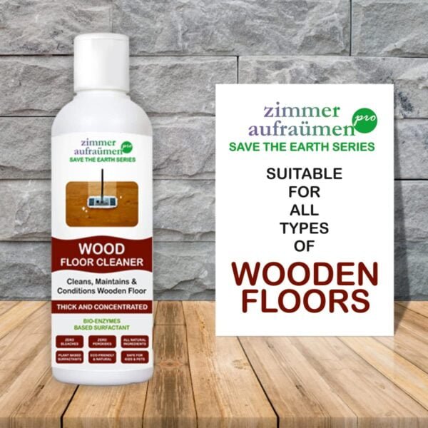 Zimmer Aufraumen Pro Wood Floor Cleaner 450ml With Bio Enzymes