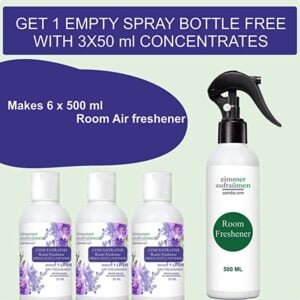 Room Air Freshener Concentrate (3X50 ml)-Makes 3L Liquid (Lavender)