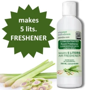 Air Freshener Concentrate Lemongrass-makes 5L Liquid