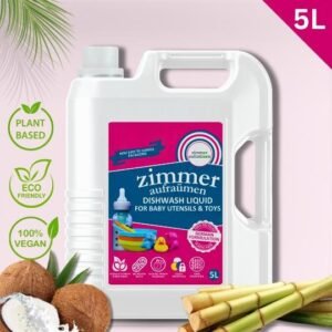Baby Bottles, Toys, Utensils Washing Liquid Detergent-5L with Neem Oil