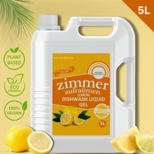 Dishwash Liquid Gel- Lemon Fragrance- 5L (With Power of Tamarind )