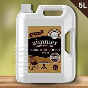 Wood Furniture Polish & Maintainer Paste (5L) | Apply, Rub & Buff
