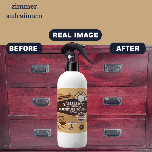 Furniture Shiner Polish & Maintainer Spray-500 ml | Long-lasting Shine - Image 4