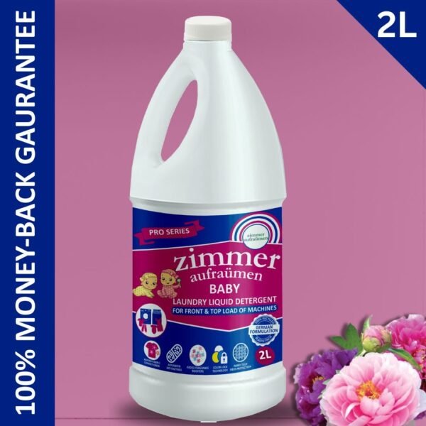 Plant-Based Baby Matic Liquid Detergent | Top & Front Load Machines-2L