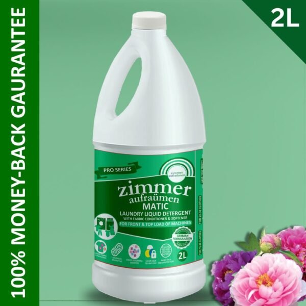 Plant-Based Matic Liquid Detergent for Top & Front Load Machines (2 L)