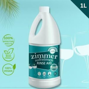 Automatic Machine Dishwasher Rinse Aid Liquid (1L) | Deep Clean & Shine