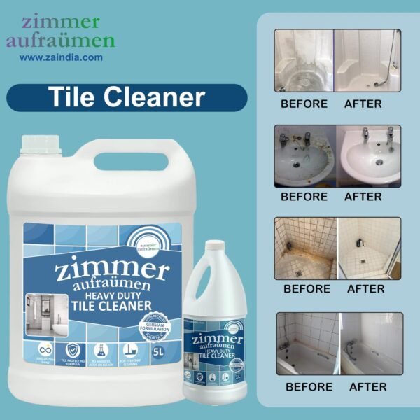 Heavy Duty Tile & Ceramic Cleaner Liquid (Concentrated Formula) -5 L - Image 2