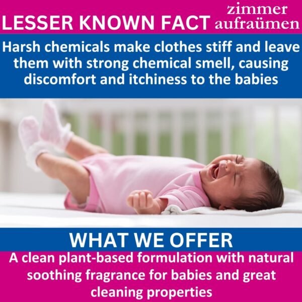 Pro Baby Laundry Liquid Detergent for Top & Front Load Machines- 5L - Image 4