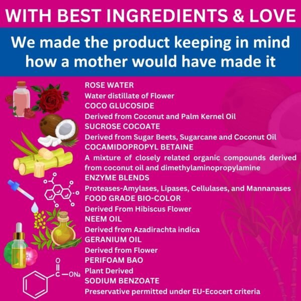 Plant-Based Baby Matic Liquid Detergent | Top & Front Load Machines-2L - Image 7