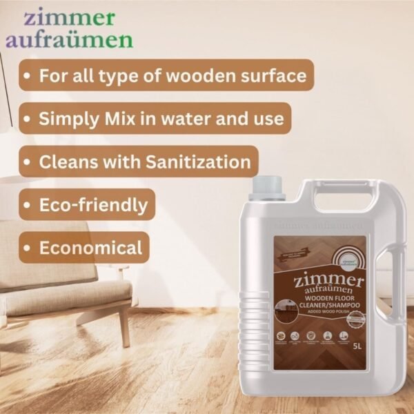 Wooden / Wood Floor Cleaner Concentrate (5L) - Image 3